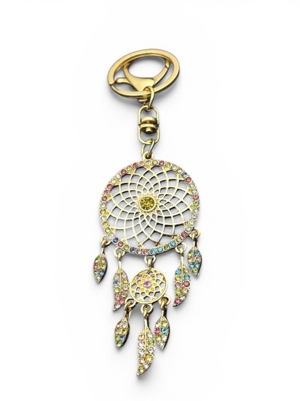 NWOT Dream Catcher Rhinestone Bag Charm/Key Chain